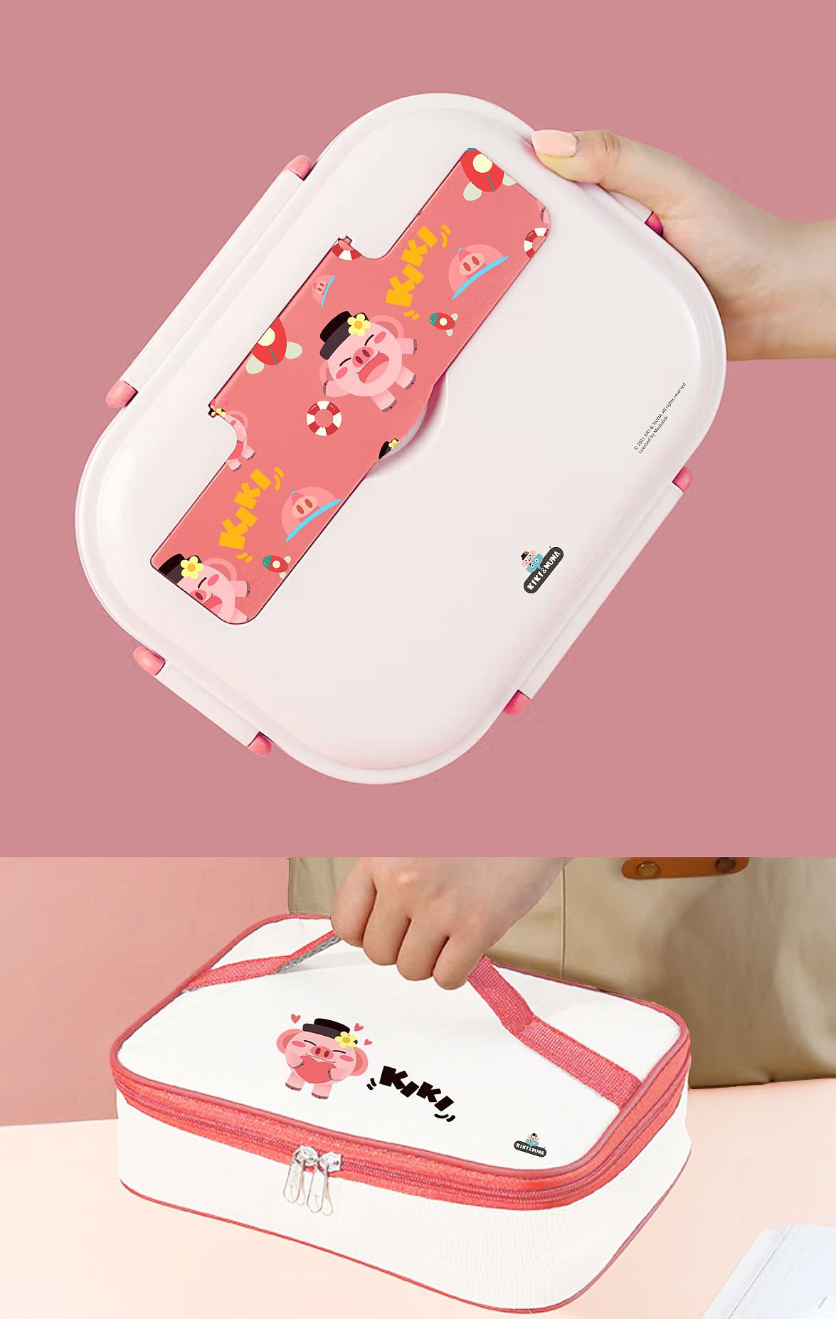 奇奇和努娜 IP产品效果图