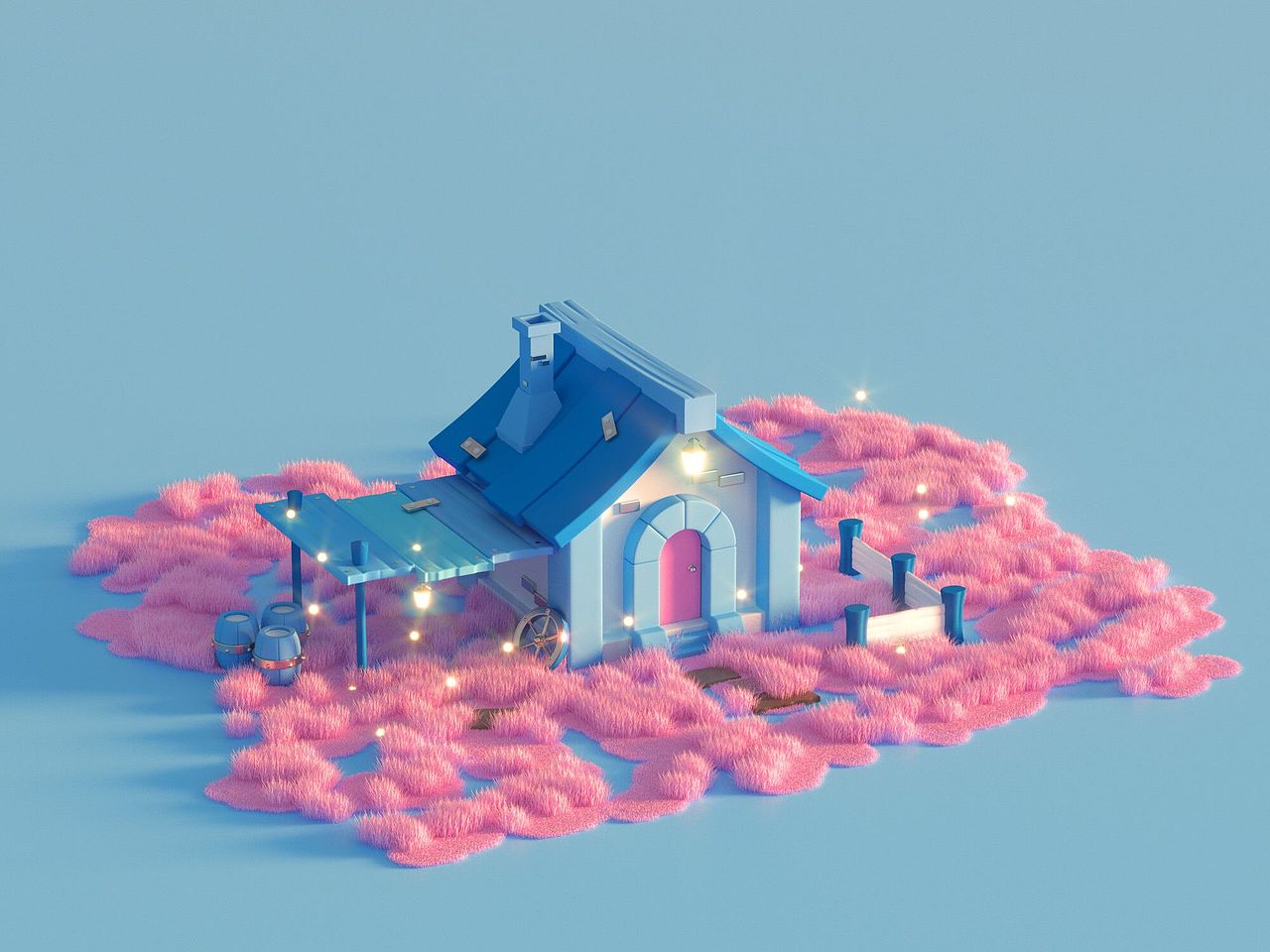 C4D零基础第四期学员作品——NiaoNiao的C4D课堂(上)(图ZMzAzMzc4MDA0) - 场景 - 站酷设计师我就是NiaoNiao原创素材 - 站酷ZCOOL