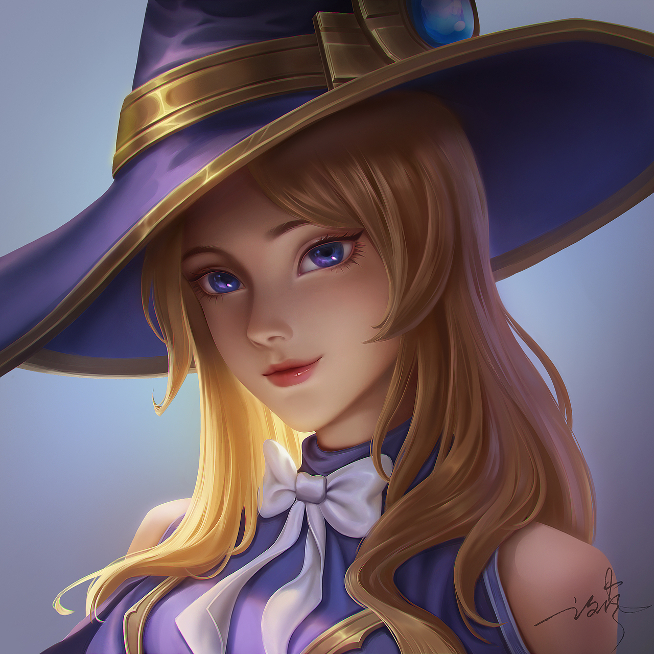 游戏头像,厚涂头像练习