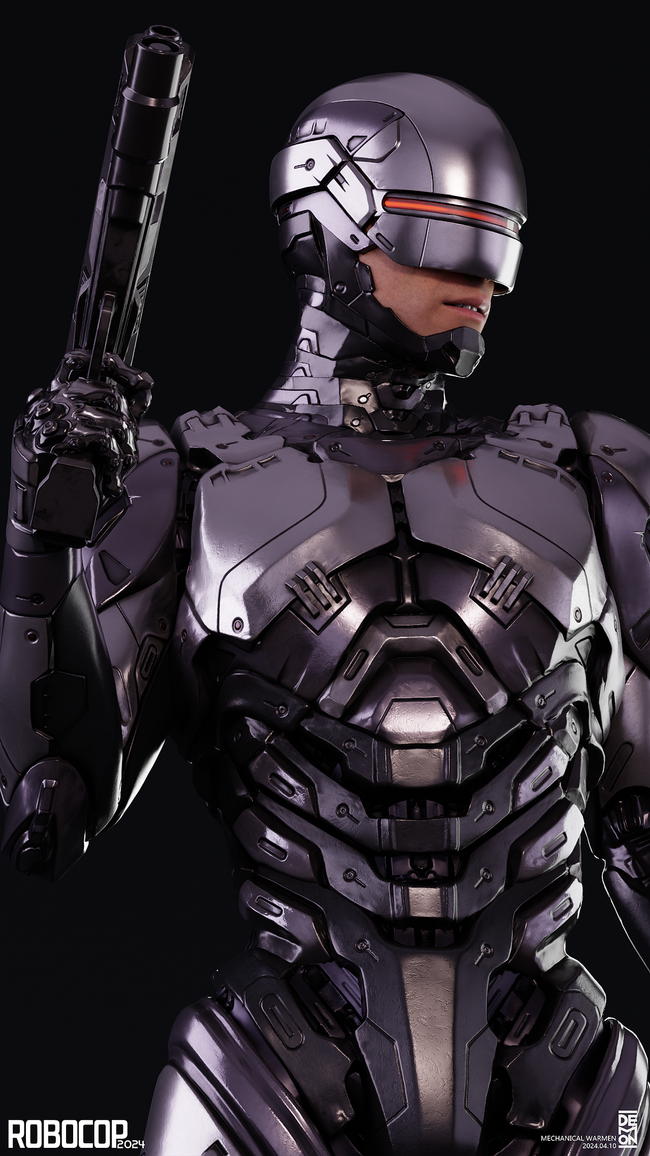 Mechanical Warmen（圖ZMzY2NTQ0NzM2） - 人物/生物 - 站酷設(shè)計(jì)師季初DEMON原創(chuàng)素材 - 站酷ZCOOL