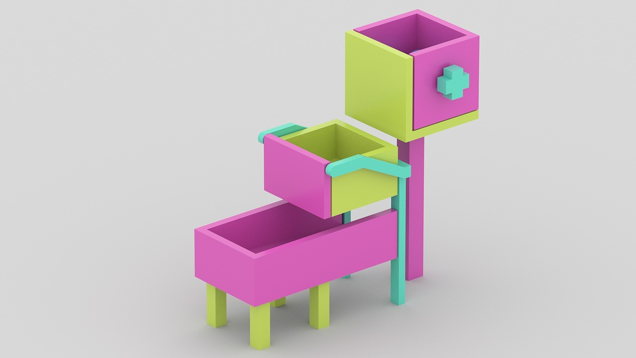 3D建模练习（图ZMzQxMjIyMzI0） - 其他三维 - 站酷设计师阿木青原创素材 - 站酷ZCOOL