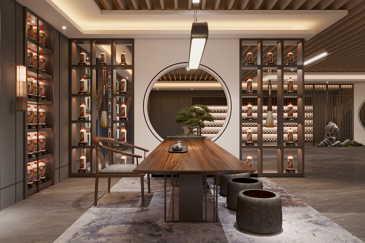 烟酒店设计