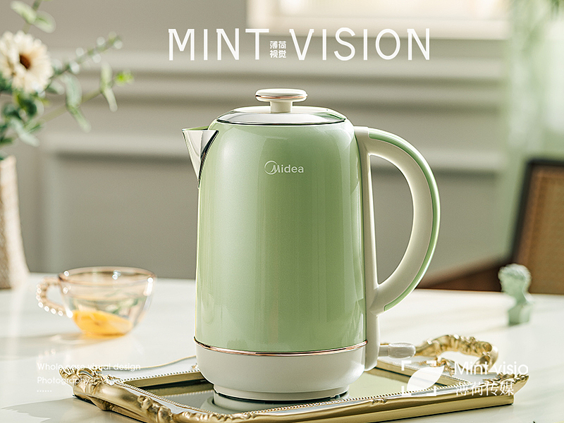 餐饮类｜复古水壶｜薄荷视觉