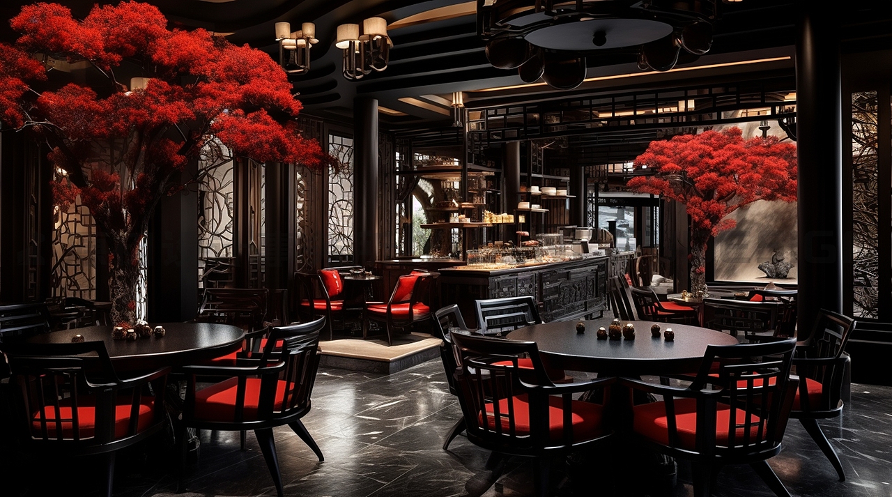 厦门 店面装修室内空间餐厅设计 咖啡酒吧复合型商业（图ZMzU3OTk1ODY4） - 商业空间设计 - 站酷设计师葉文濤VictorYeh原创素材 - 站酷ZCOOL