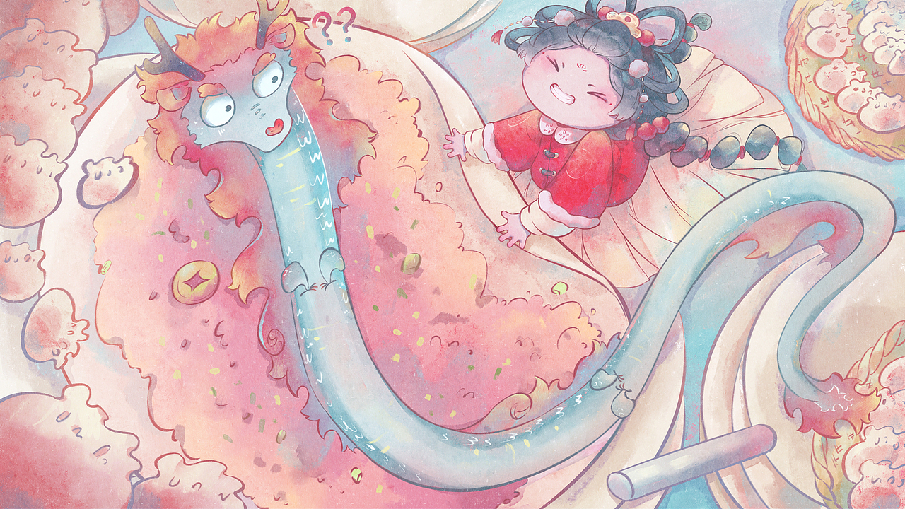 桃桃的新年贺图