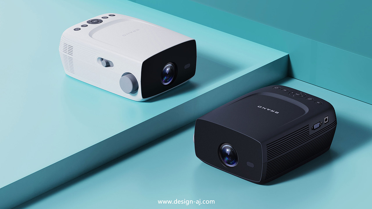 家用智能投影仪产品设计 I 艾佳工业设计（图ZMzY4NDU2MzIw） - 电子产品 - 站酷设计师艾佳工业设计原创素材 - 站酷ZCOOL