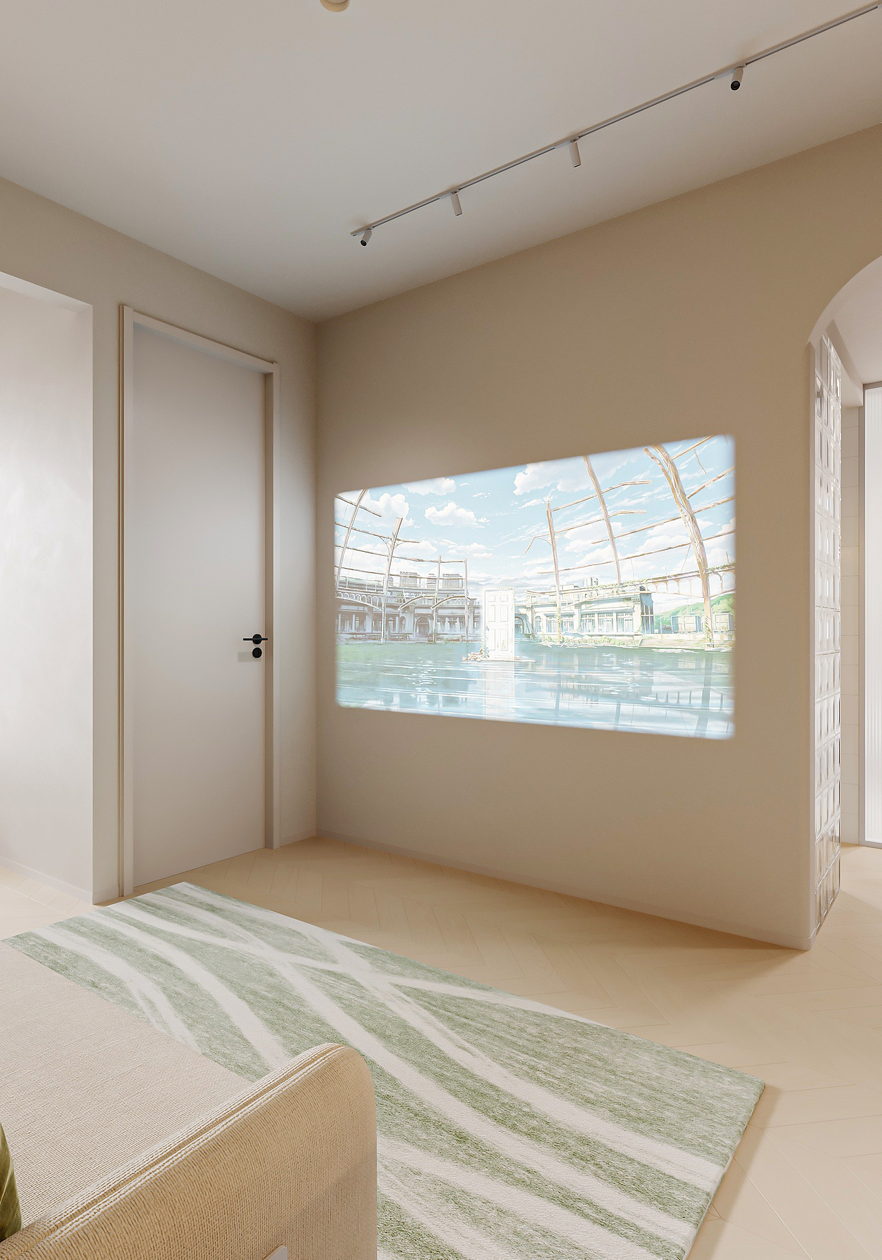 新作|现代 奶油 小公寓