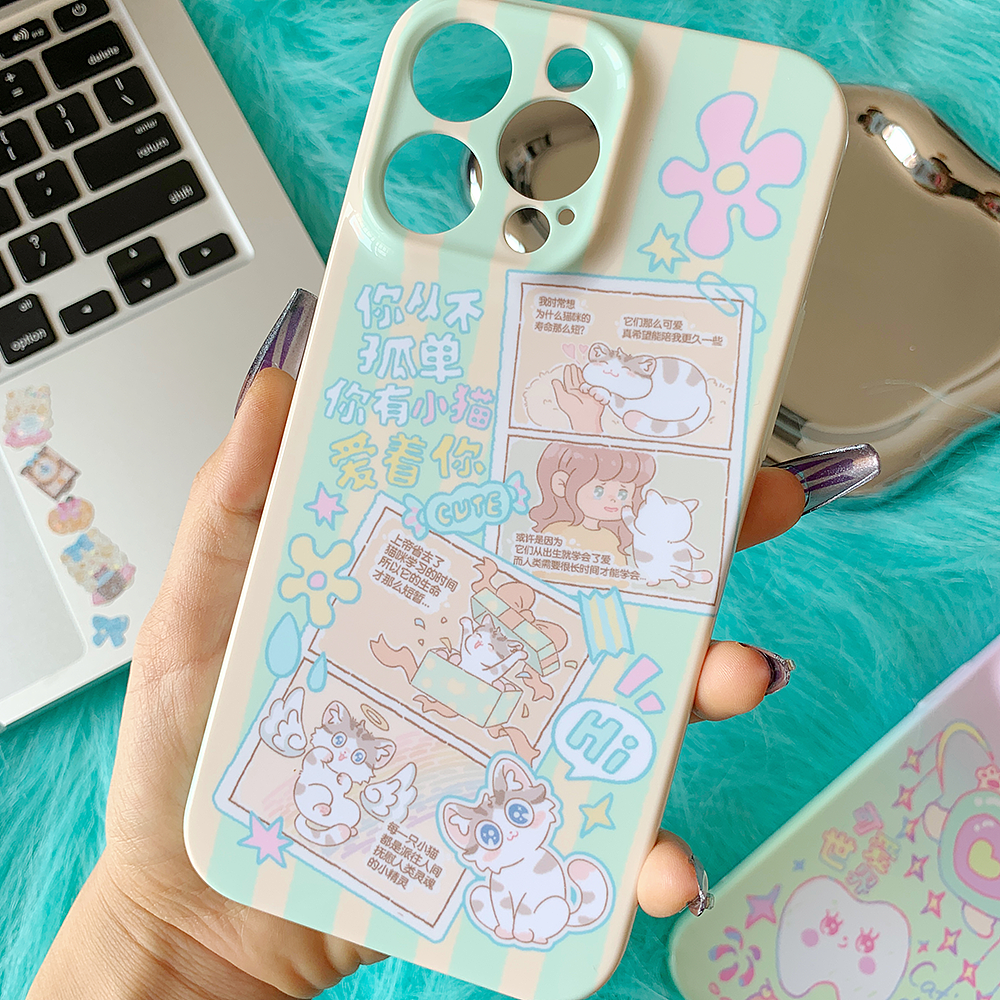 关于我把我画的漫画印成手机壳这件事真是嘎嘎好看（图ZMzQ2MDA2ODU2） - 短篇/格漫 - 站酷设计师莓气泄漏124原创素材 - 站酷ZCOOL