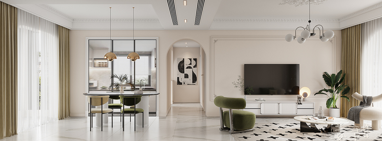  现代客餐厅合集|我定与你一生一世一双人，白首不分离