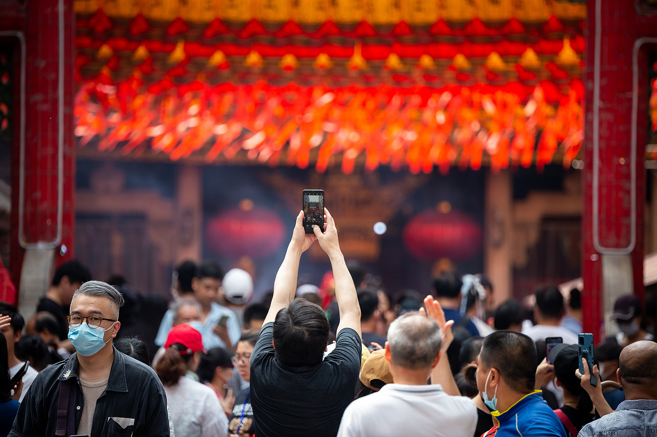 深圳三月三庙会活动拍摄