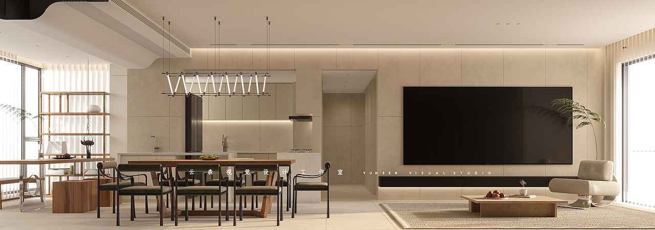 云森视觉【现代风格】（图ZMzU2NTI1NTM2） - 家装设计 - 站酷设计师云森视觉效果图原创素材 - 站酷ZCOOL