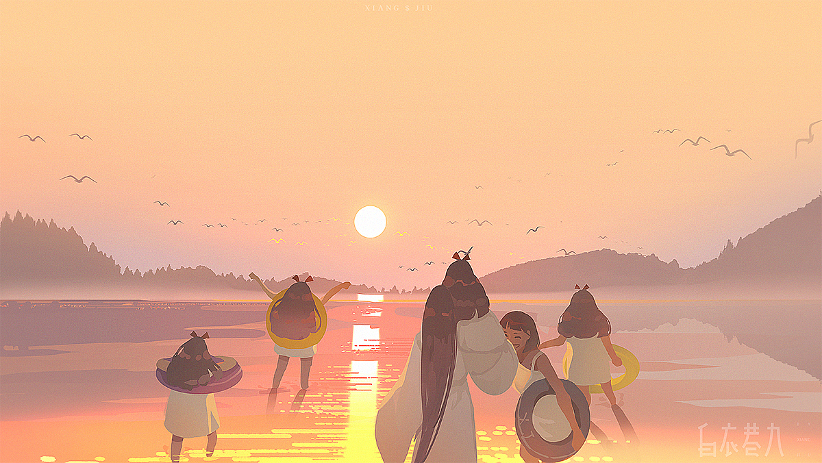 画里说走就走旅行（图ZMzE3NTQ4NTky） - 商业插画 - 站酷设计师白衣巷九原创素材 - 站酷ZCOOL