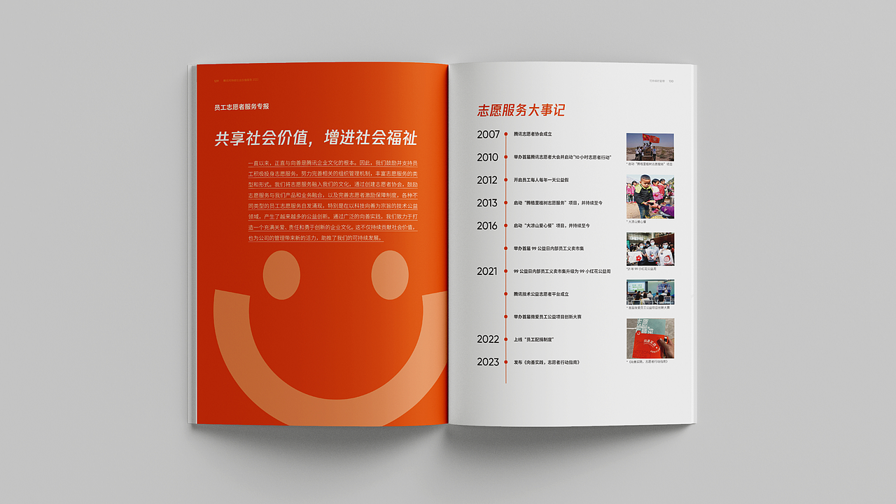 画册设计 —— 腾讯可持续社会价值报告2022（图ZMzYzNDMxOTA4） - 书籍/画册 - 站酷设计师QQ强原创素材 - 站酷ZCOOL