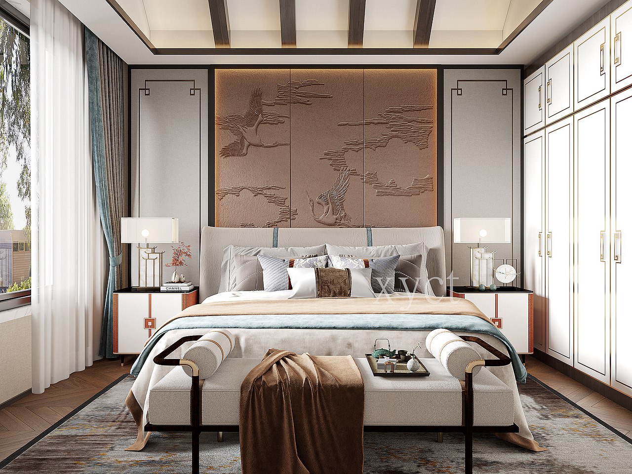 新中式会所|邂逅东方的传统与现代