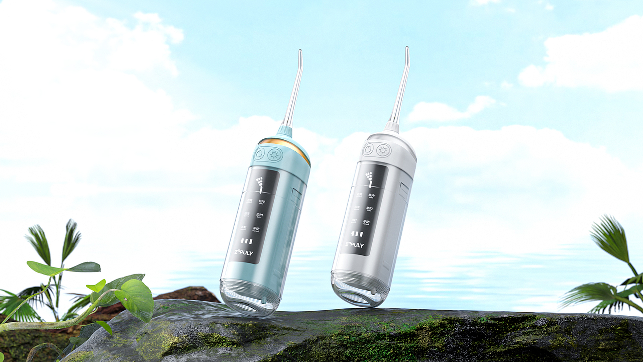 【12月产品渲染图】冲牙器,洗鼻器渲染