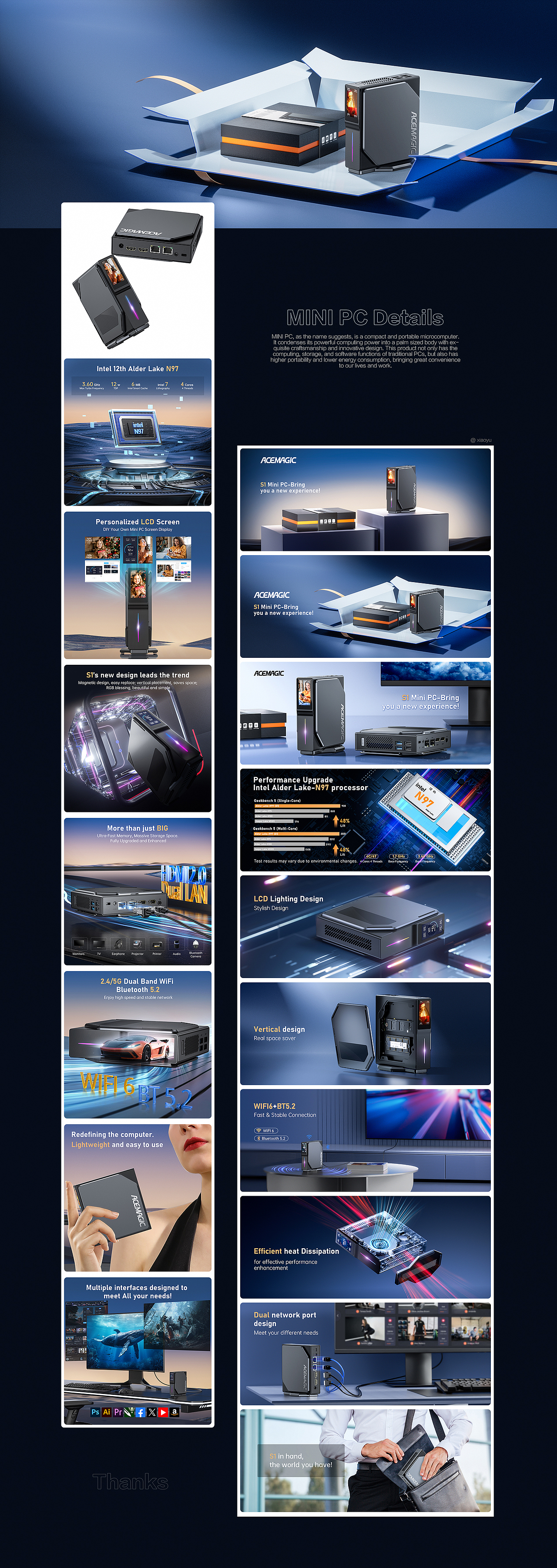 AMAZON 亚马逊作品/3C主副套图高级A+