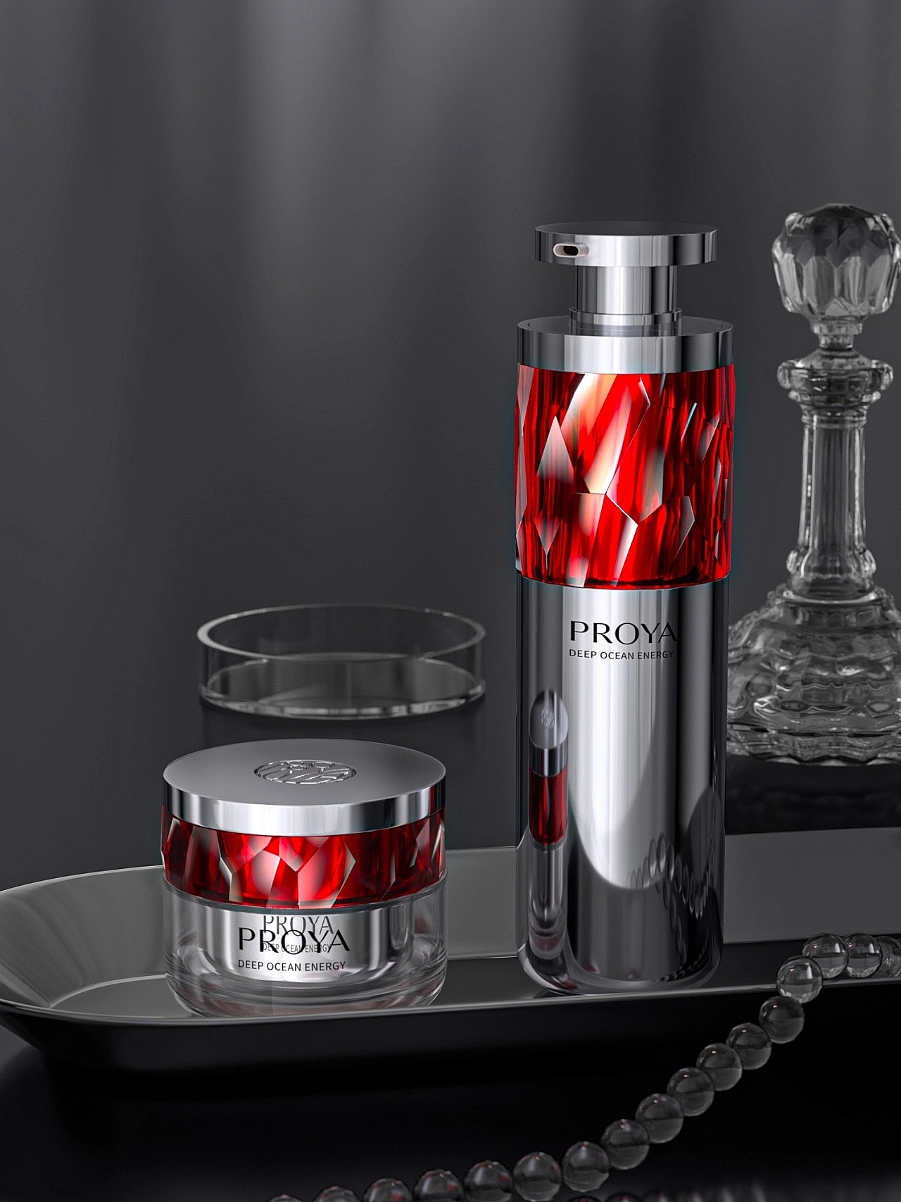 近期C4D渲染作品集，化妆品为主，坚持探秘新品新美感（图ZMzIyODEwNTg4） - 产品 - 站酷设计师xiaoxieC4D训练营原创素材 - 站酷ZCOOL