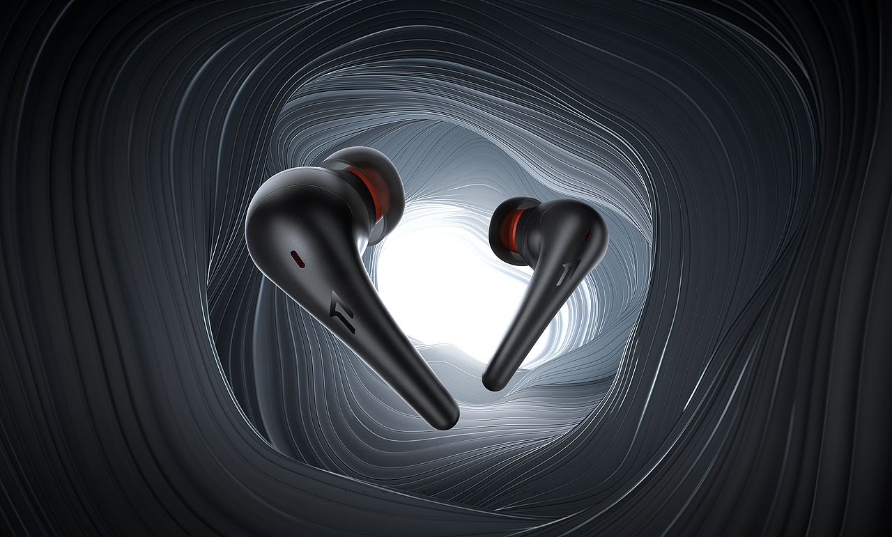 蓝牙耳机系列产品渲染