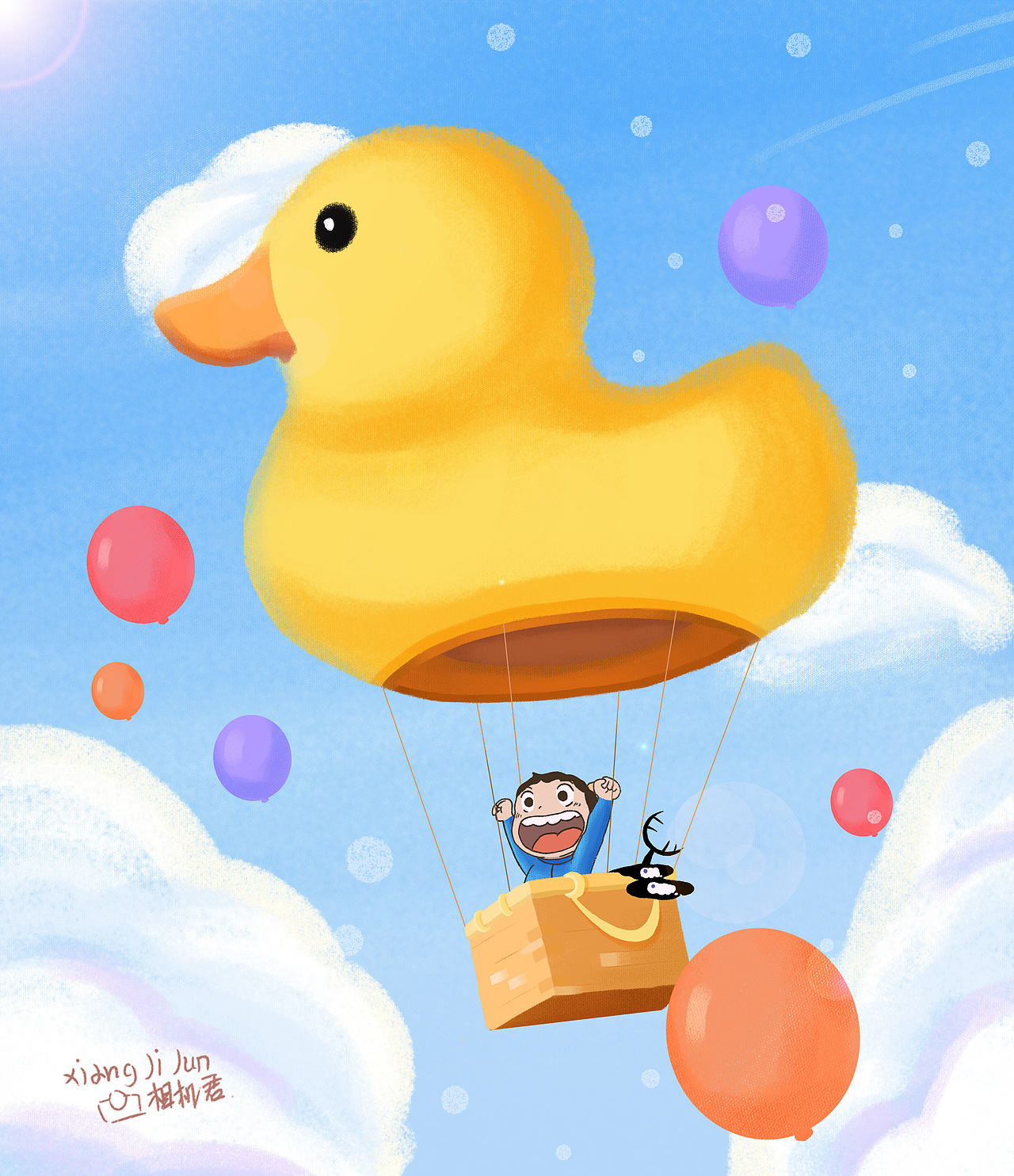 波吉与卡克冒险（图ZMjk5MDY4MDM2） - 儿童插画 - 站酷设计师画画的相机君原创素材 - 站酷ZCOOL