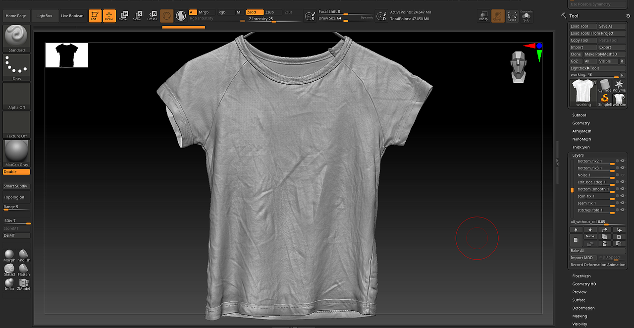 ZBrush 雕刻