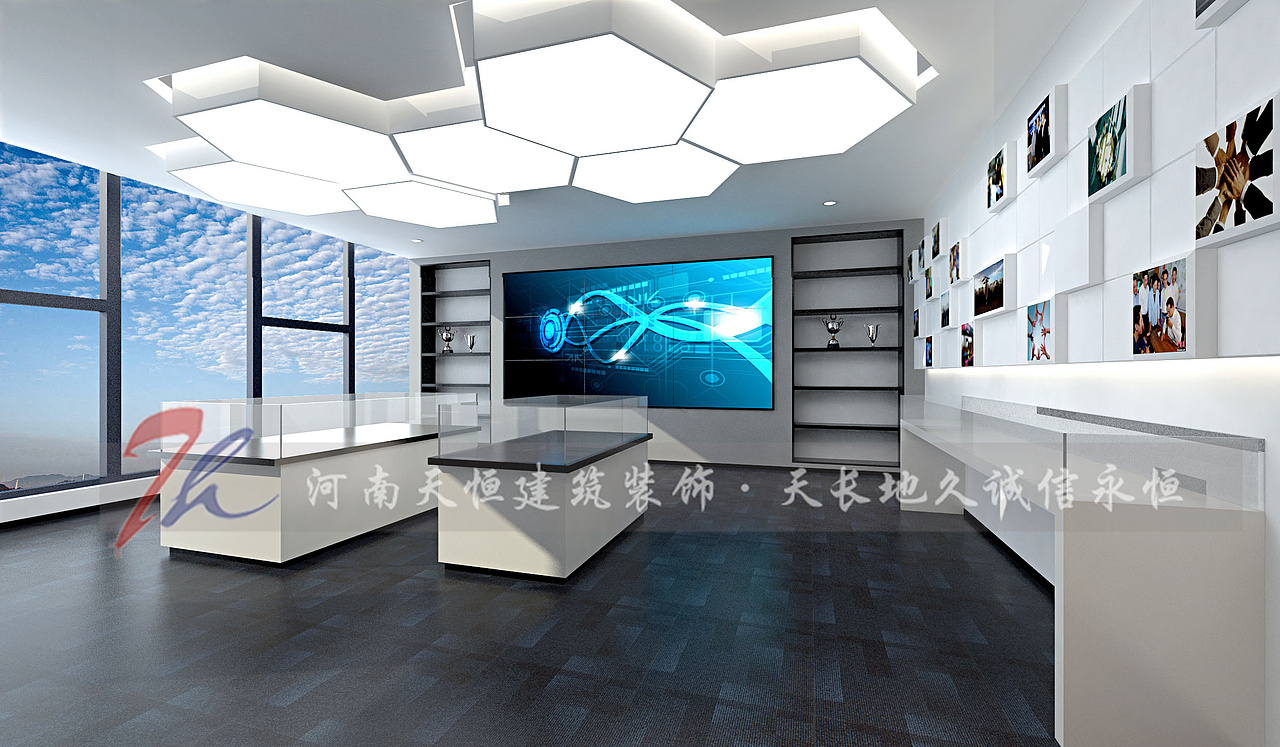 郑州职业学院设计公司/实训室设计案例