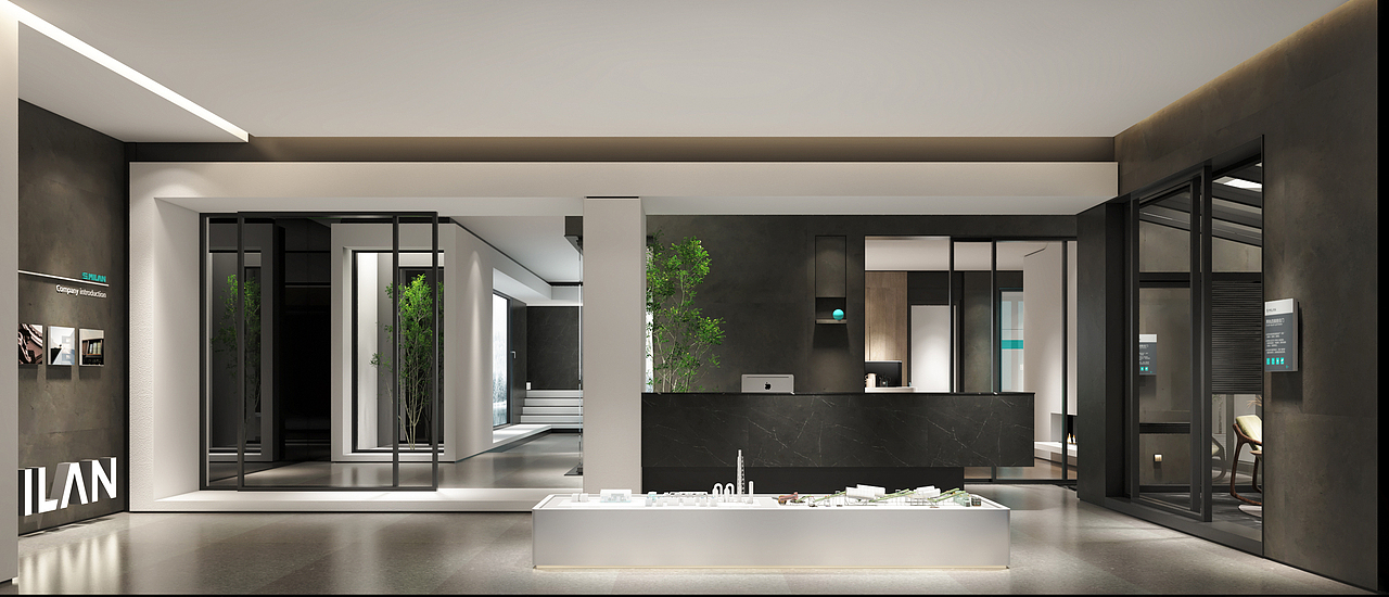 2022年圣米兰总部展厅（图ZMzEwMTY1NTEy） - 商业空间设计 - 站酷设计师D多吉设计原创素材 - 站酷ZCOOL