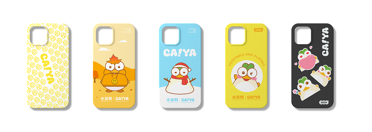 【CA!YA小菜鸭】IP形象设计 - 又菜又爱玩