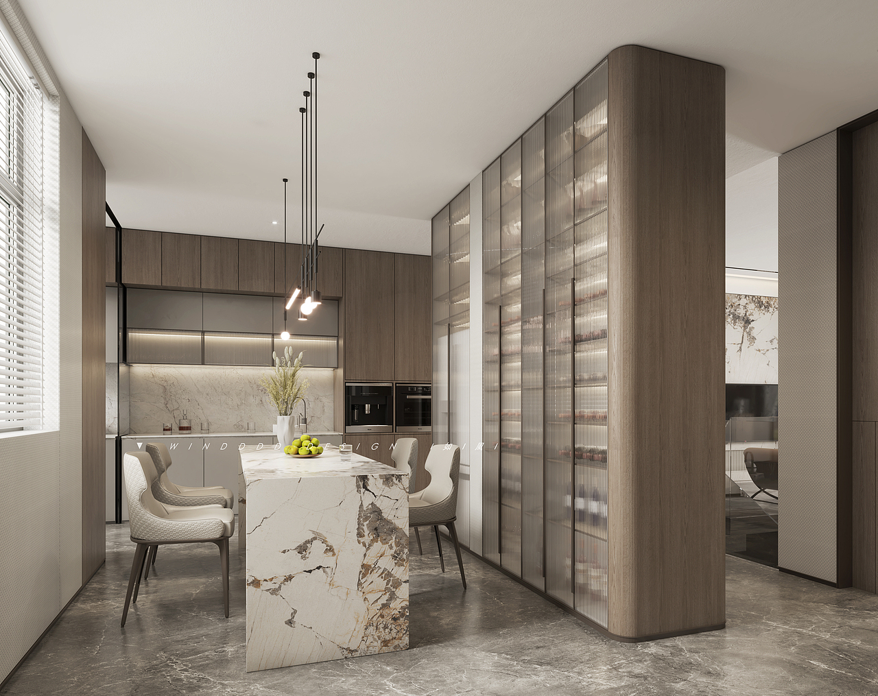 ▼ WIND作品集 ▎现代轻奢住宅