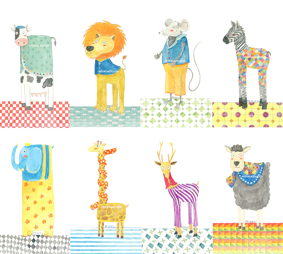 长长长长动物们