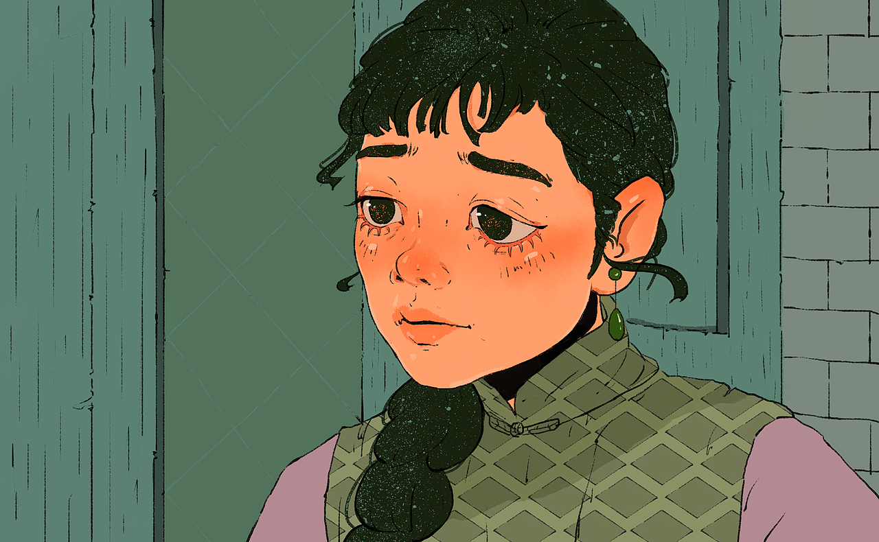 《城南旧事》插画