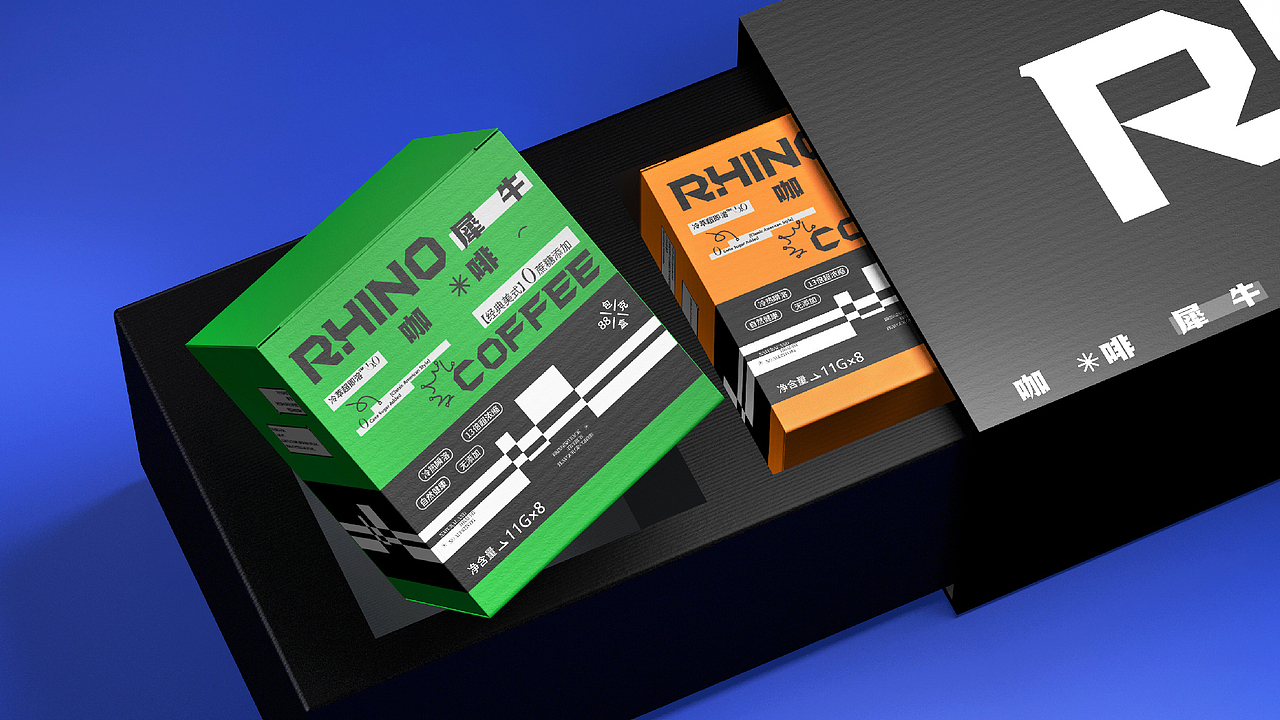 RHINO COFFEE 犀牛咖啡包装设计