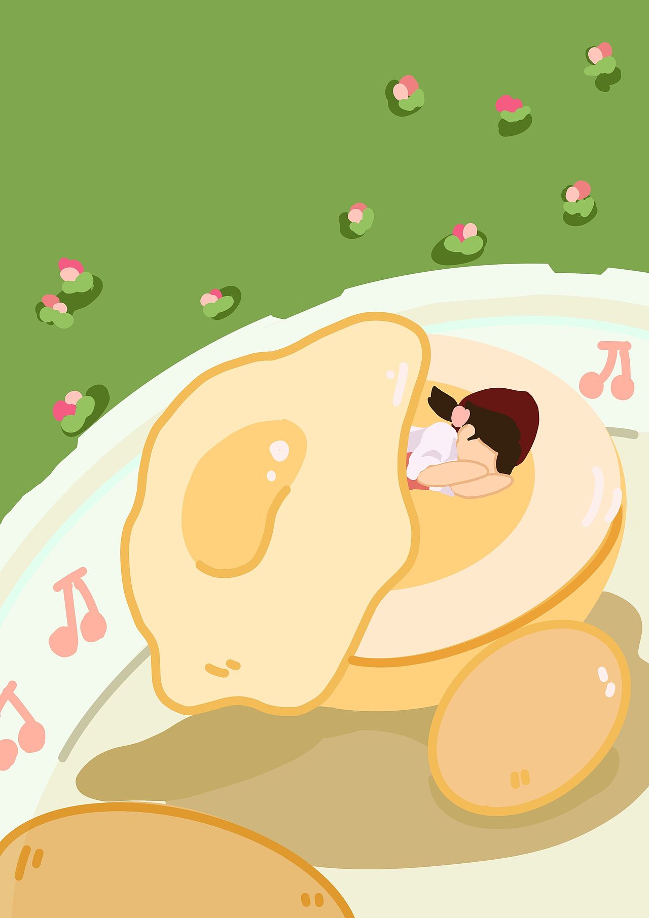 二十四节气儿童插画