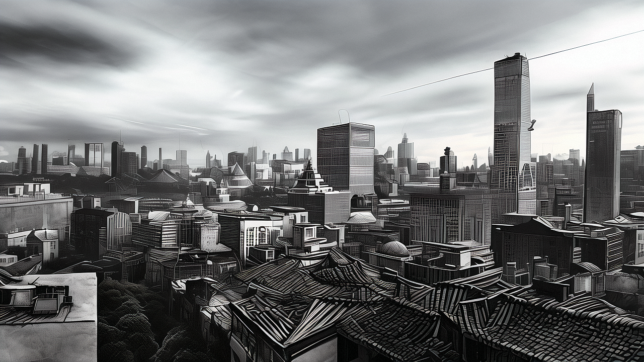 不同风格的城市风光（一）