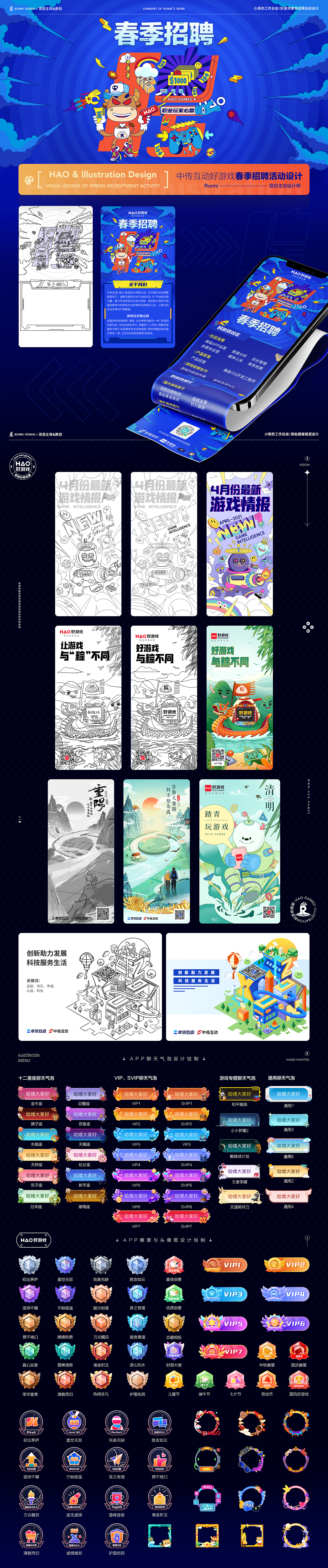 小荣Ronni-2022设计简历作品集