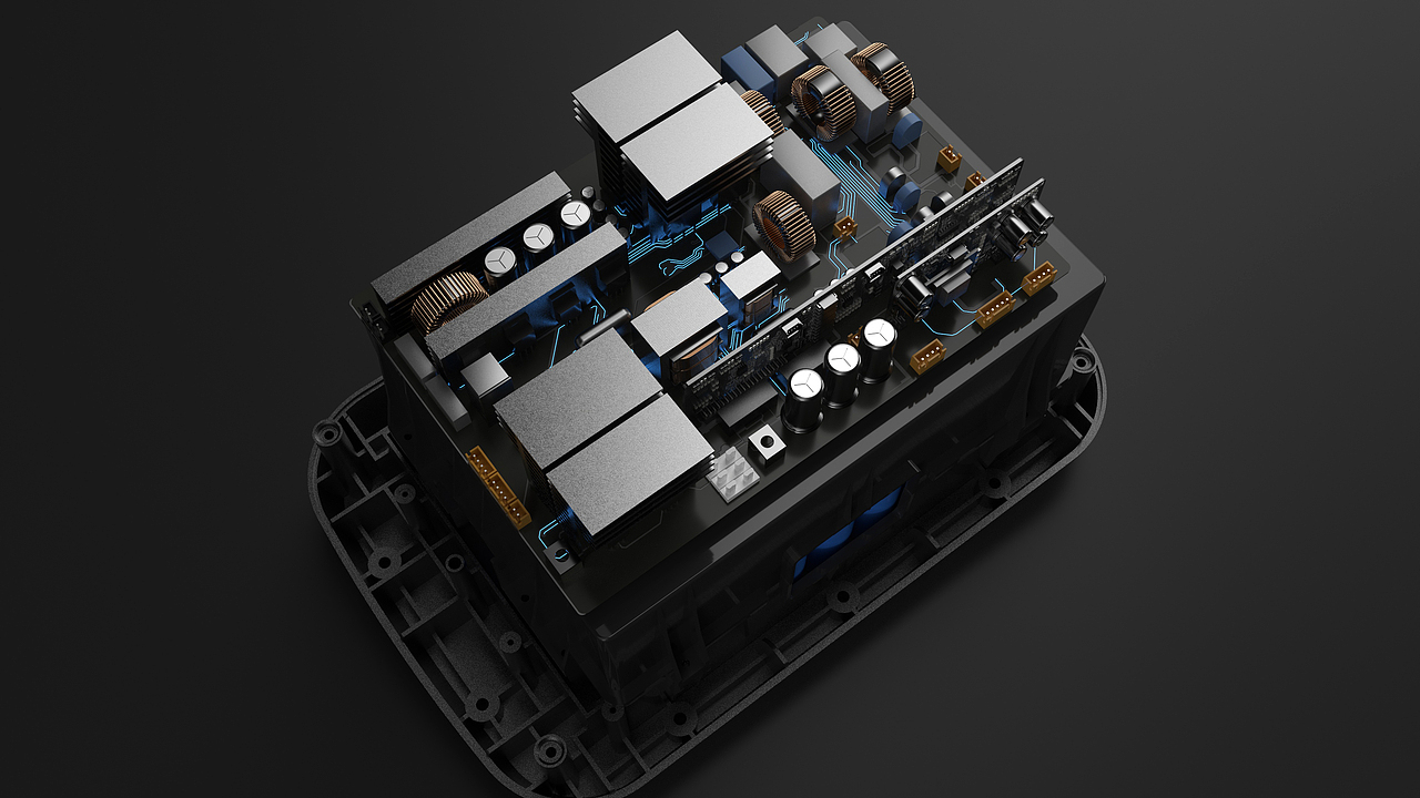 移动电源 I 户外储能 C4D原创三维动画