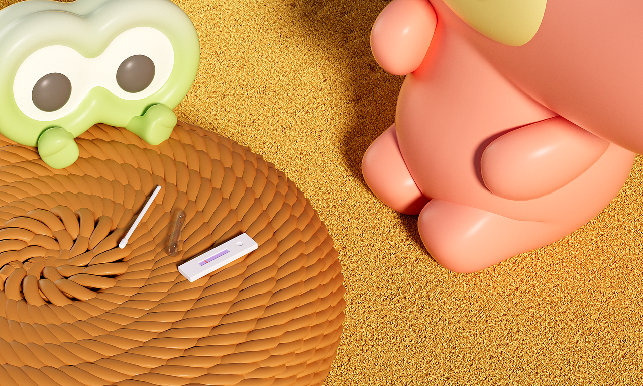 云朵猪和哒哒的隔离日常 - 卡通IP建模渲染（图ZMjk4NzIzMjQw） - 场景 - 站酷设计师HerzenWan原创素材 - 站酷ZCOOL