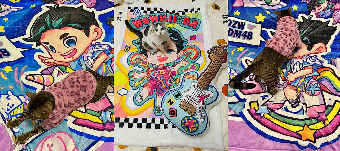 画了些Q版以及周边（图ZMzU3NzUxMzA4） - 商业插画 - 站酷设计师李响霓虹塔原创素材 - 站酷ZCOOL