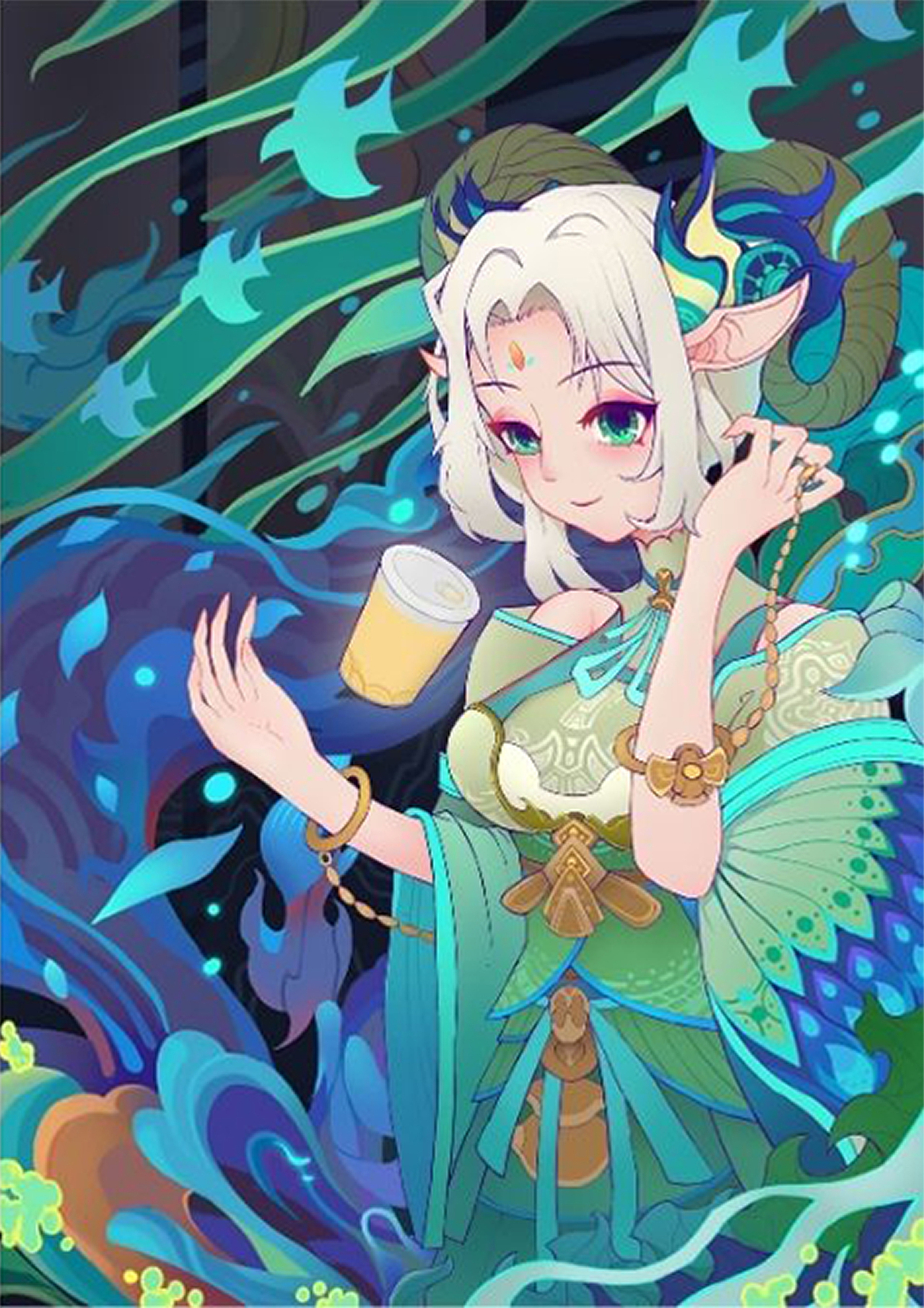 原创概念卡牌插画设计