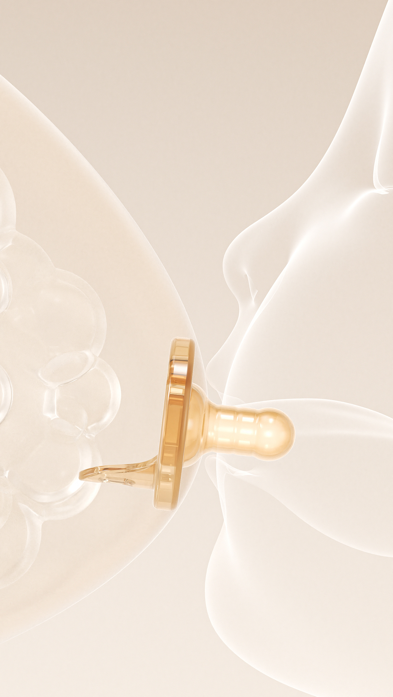 近期母婴产品渲染-螃蟹牙胶-安抚奶嘴