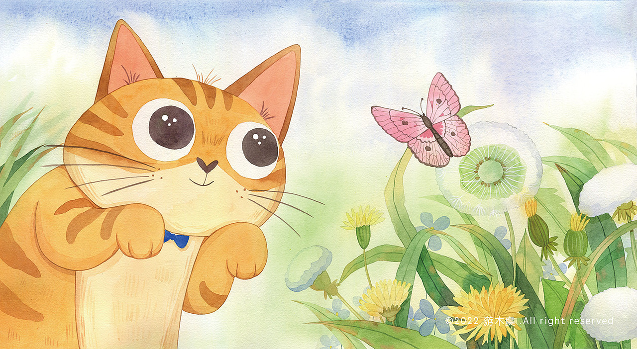 【绘本】小猫钓鱼