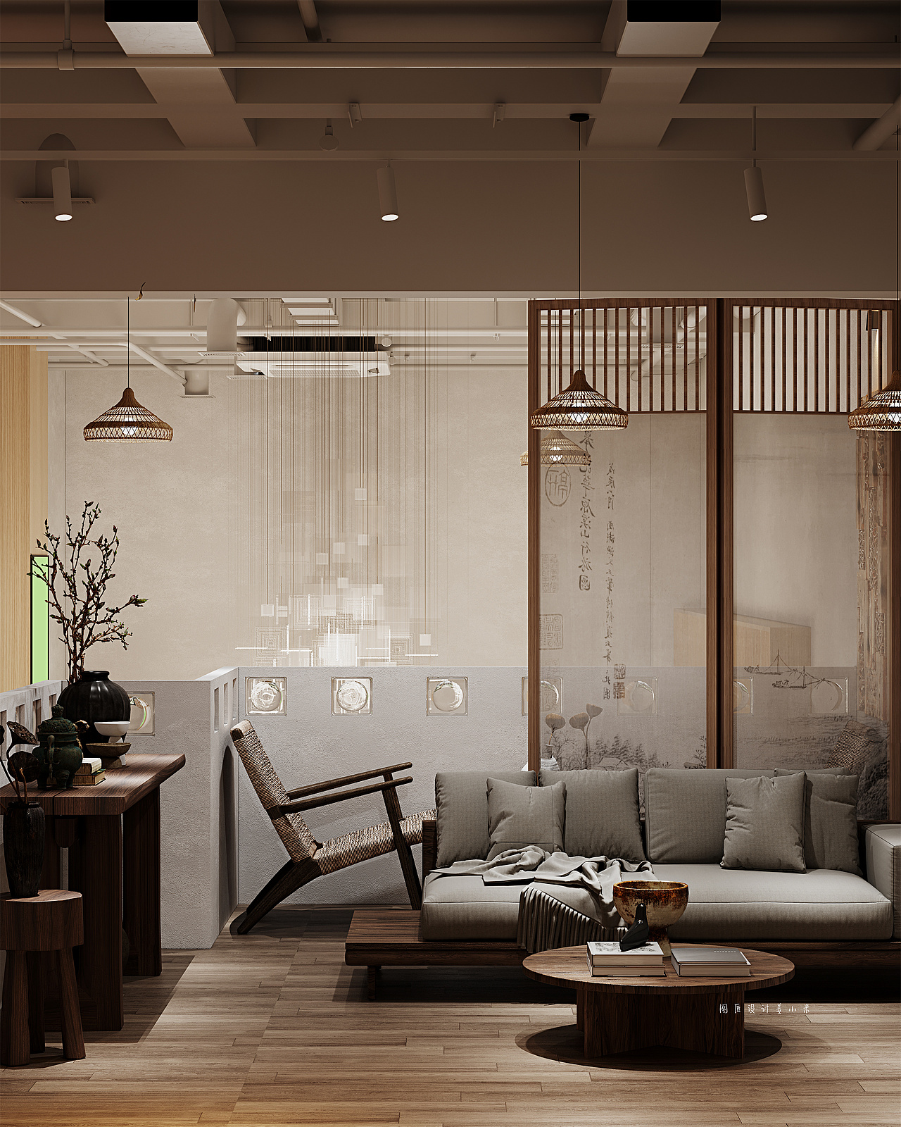 小面积也可以装修的很亮眼 | 茶饮店