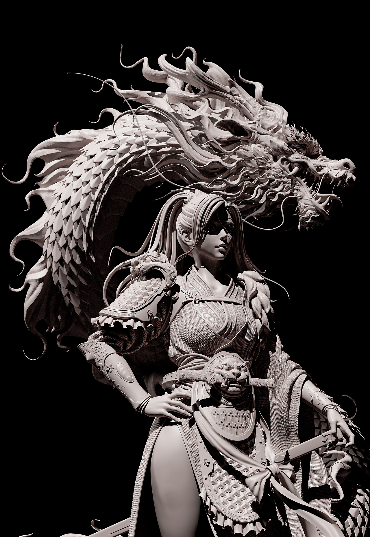 龙与女孩（图ZMzMzMjcyOTA4） - 人物/生物 - 站酷设计师小火火不是老司机原创素材 - 站酷ZCOOL