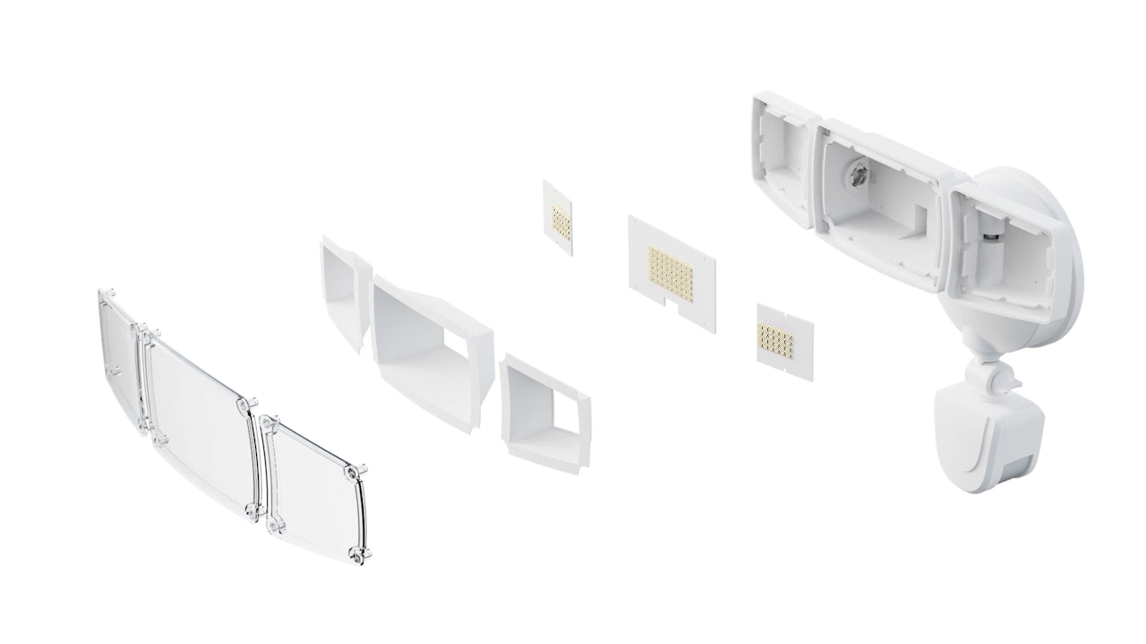 感应灯功能展示动画