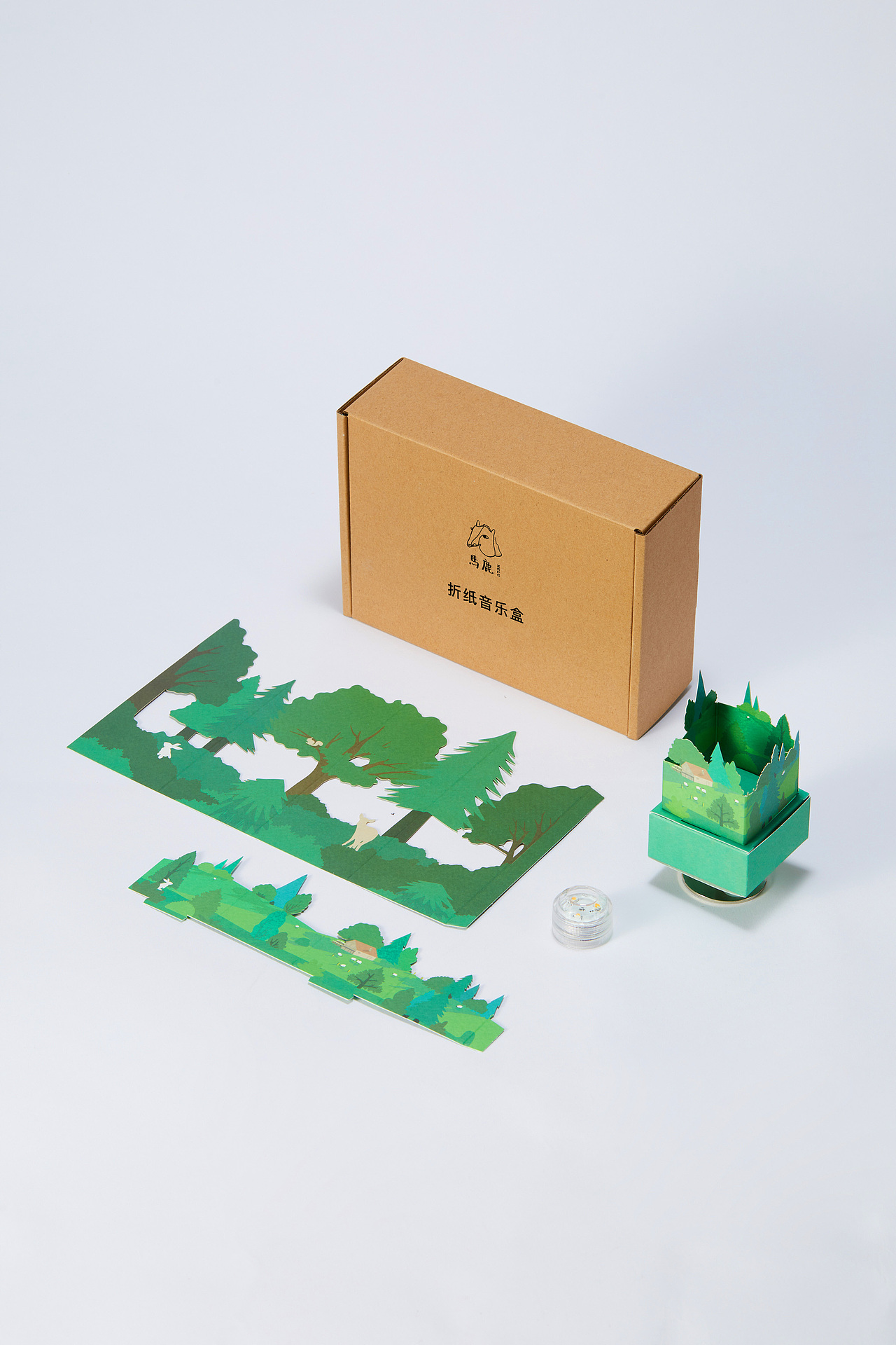 马鹿-折纸音乐盒（图ZMzEwMDY2OTcy） - 生活用品 - 站酷设计师马鹿设计原创素材 - 站酷ZCOOL
