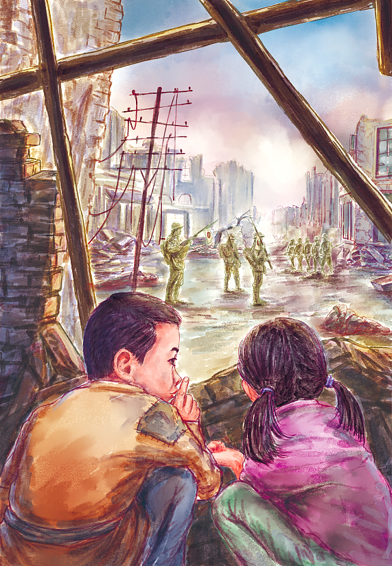 抗日题材《抗战难童流浪记》插图