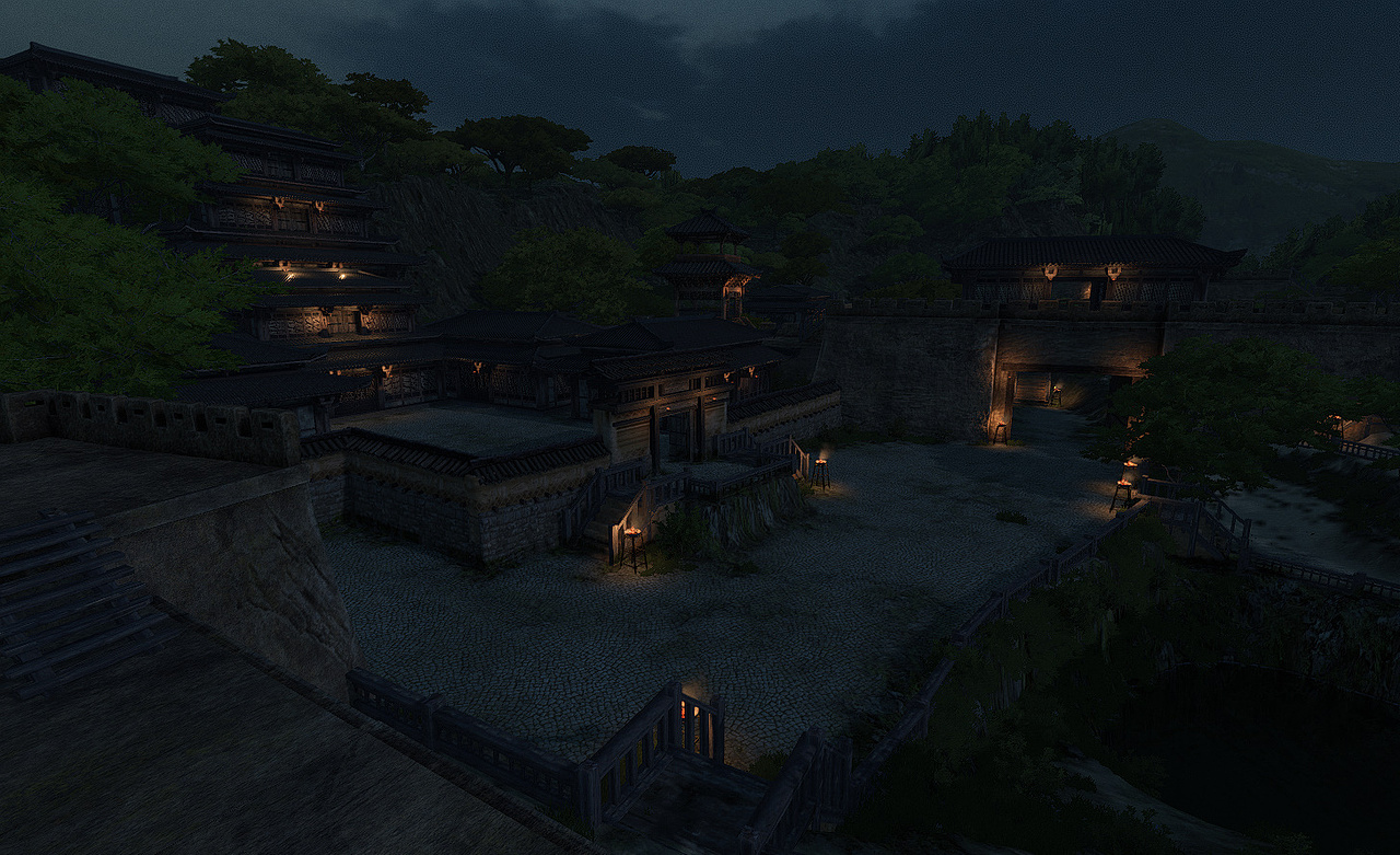 【衣谷三国概念设定】场景地编截图（一）（图ZMzIzOTQ4OTAw） - 概念设定 - 站酷设计师疾风Shawk原创素材 - 站酷ZCOOL