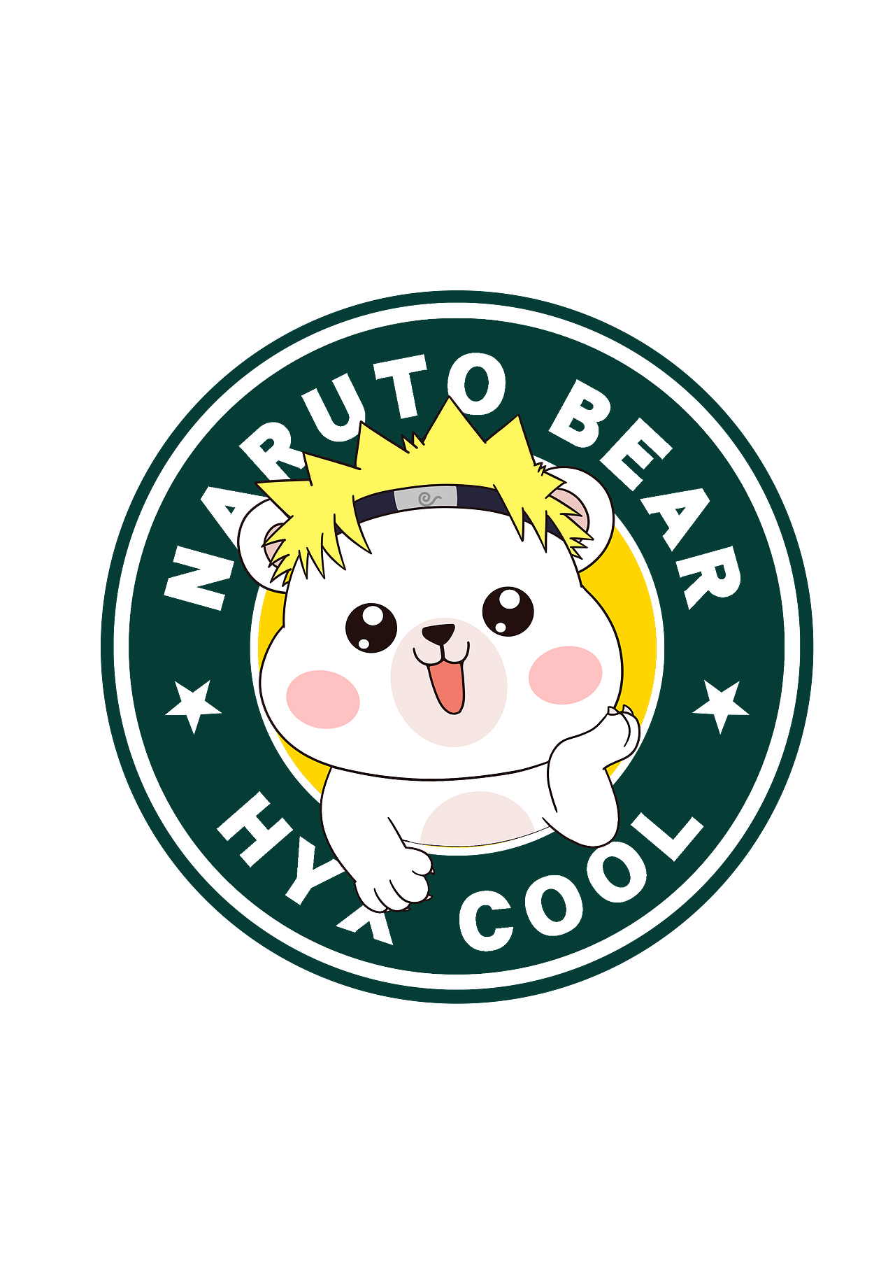 火影熊童装服装印花设计