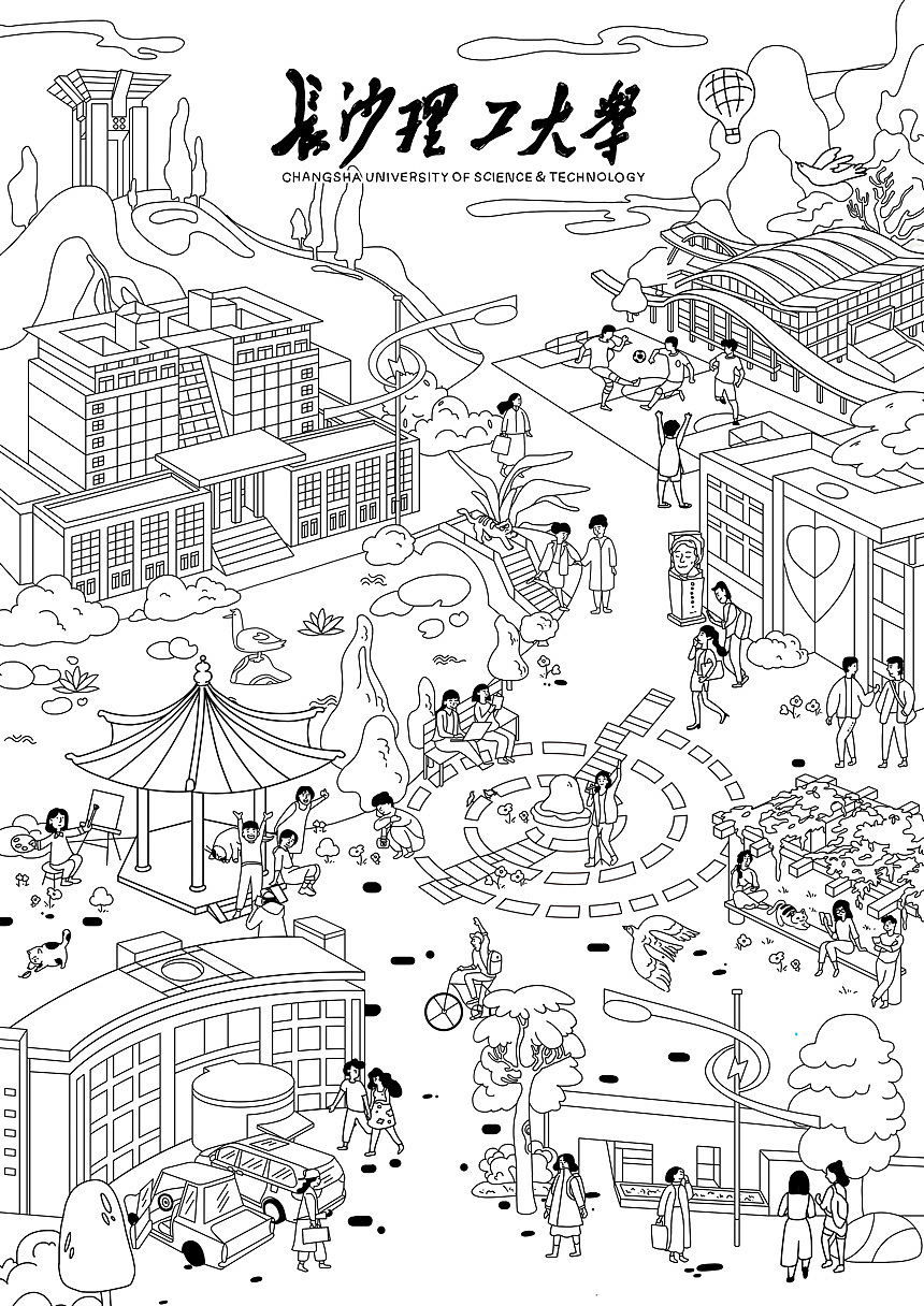 两张校园（图ZMzExMzgxNjUy） - 商业插画 - 站酷设计师星河xxX原创素材 - 站酷ZCOOL