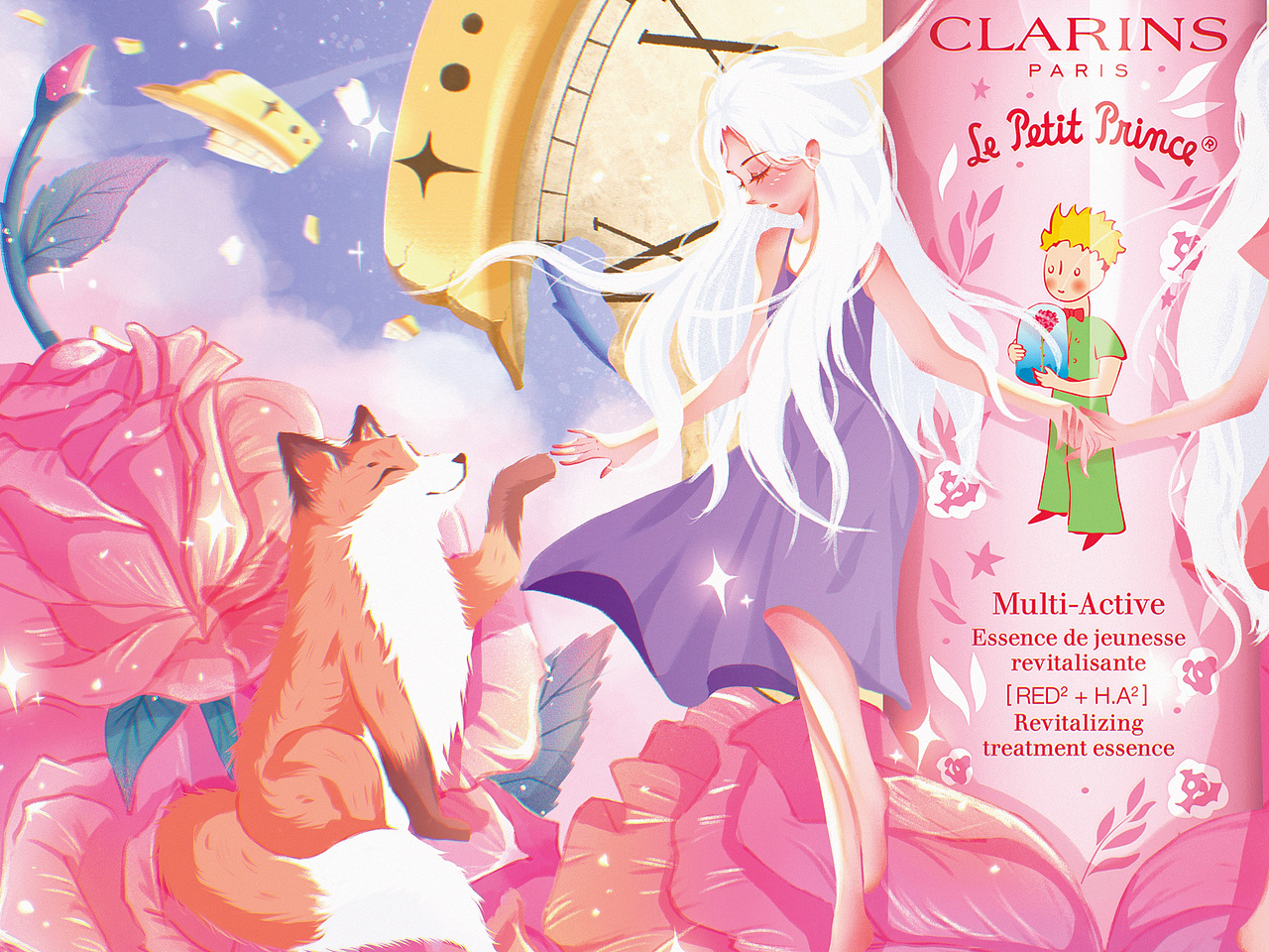 邂逅#粉嫩多巴胺少女#重塑新我（图ZMzQ0MDY1ODIw） - 商业插画 - 站酷设计师胡涂涂htt原创素材 - 站酷ZCOOL