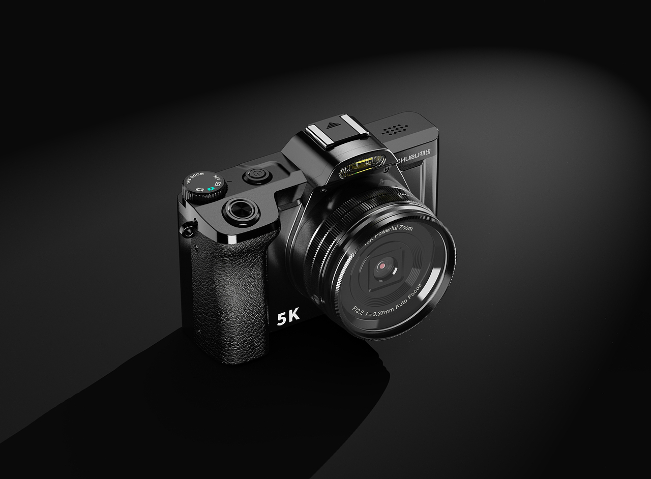 數(shù)碼相機渲染（微單）（圖ZMzQ4ODQxMzEy） - 產(chǎn)品 - 站酷設計師GANSK原創(chuàng)素材 - 站酷ZCOOL